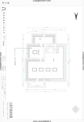 三層平面設(shè)計(jì)圖的布局與思路